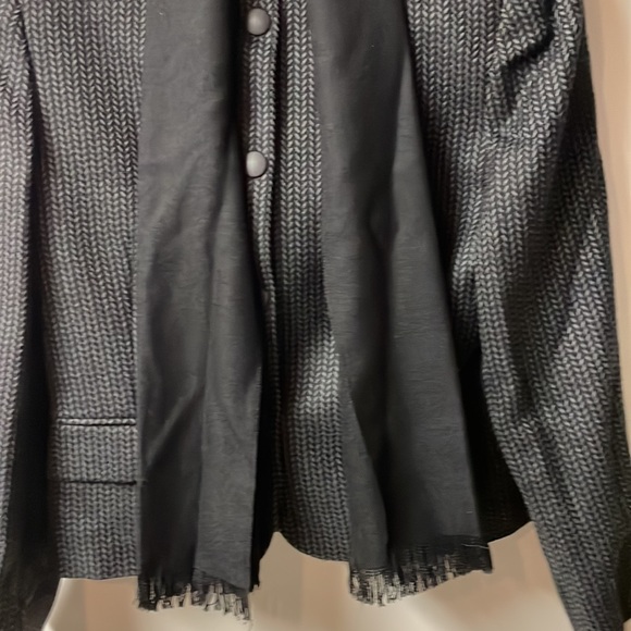 NWT Gloria Vanderbilt blazer with scarf - Picture 3 of 3